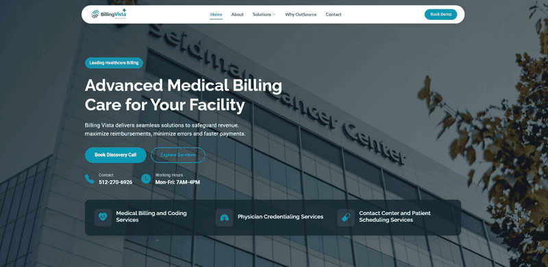 BillingVista - Modern SaaS Billing & Subscription Suite — WEBSITES, BRANDING, SAAS project case study