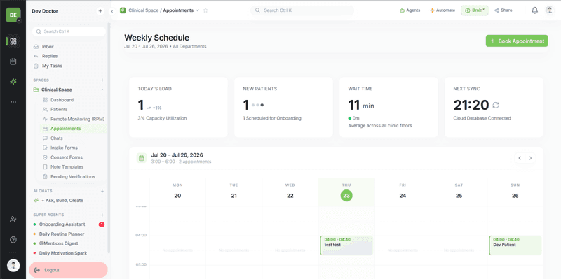 Curealog - Hospital Management Platform