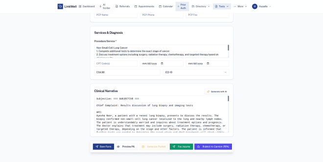 LinkWell — HIPAA-Compliant AI Scribe & Closed-Loop Physician Referral System