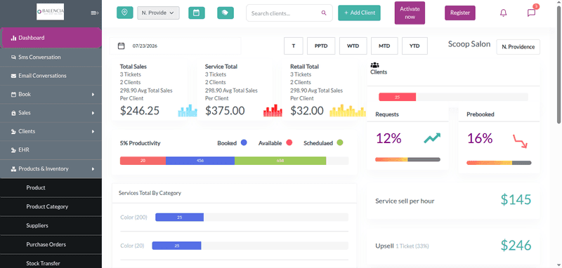 Acolide — Next-Gen AI Aesthetic EHR & Multi-Clinic SaaS Platform screenshot 1